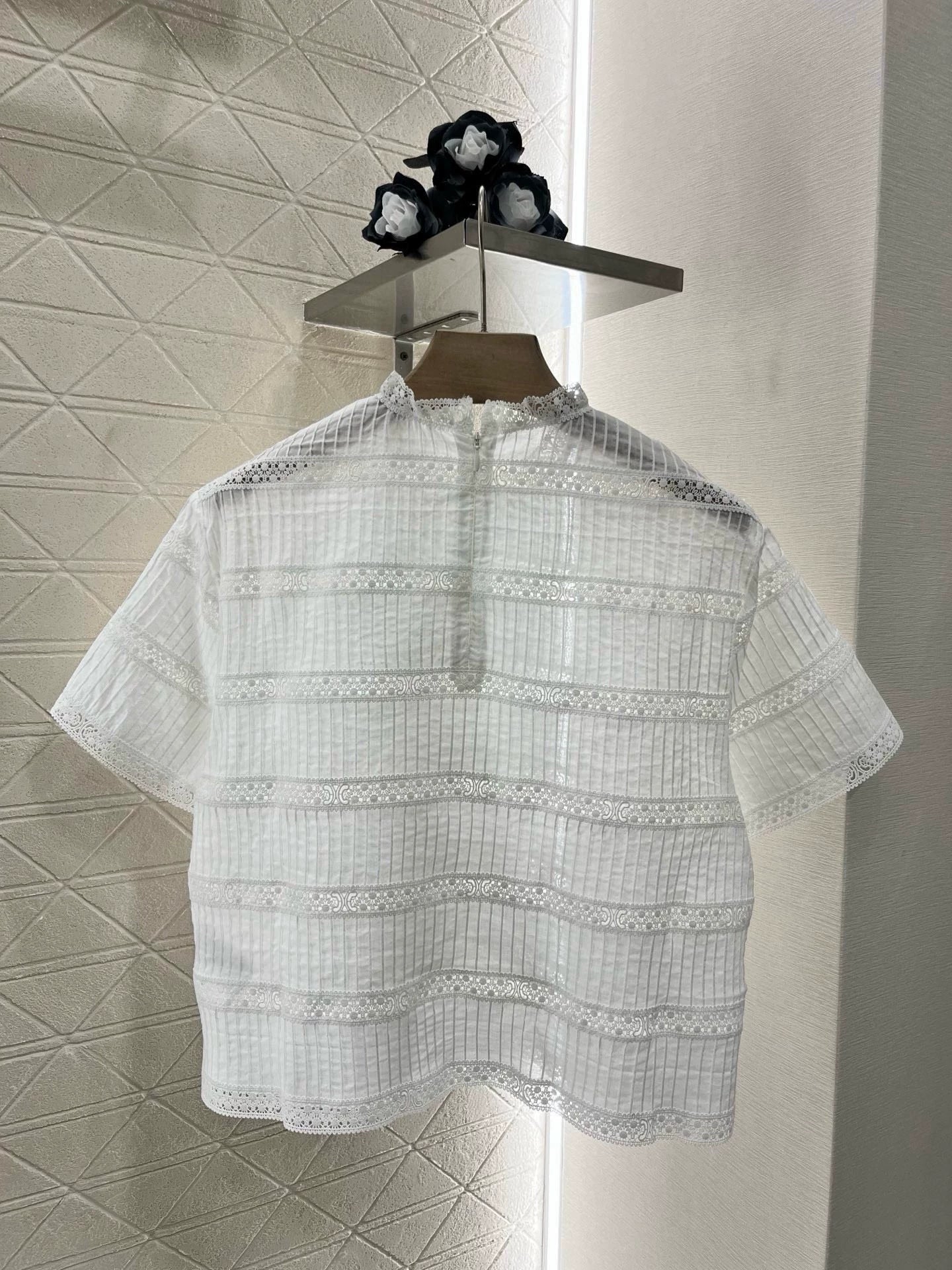 Ce 25 Heavy duty embroidered blouse and skirt set