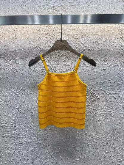 25ss New versatile basic knitted sling
