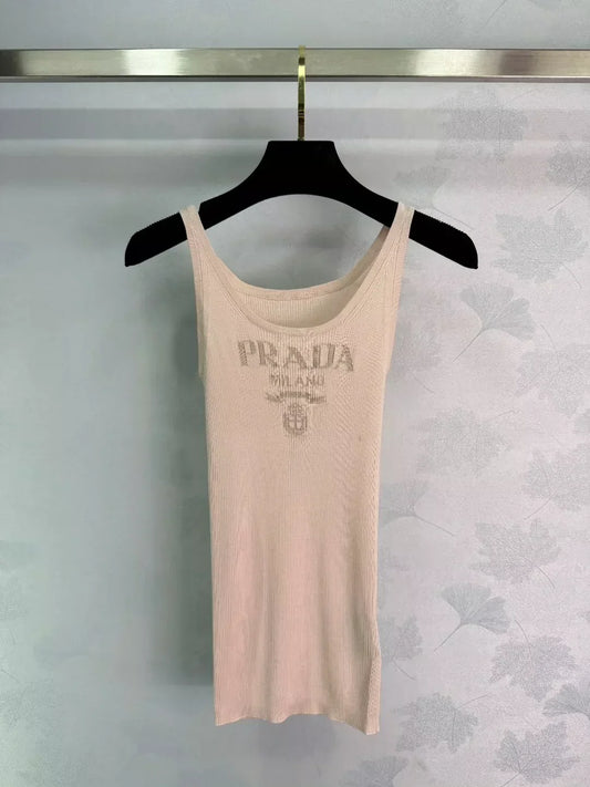 25 new summer silk knitted vest