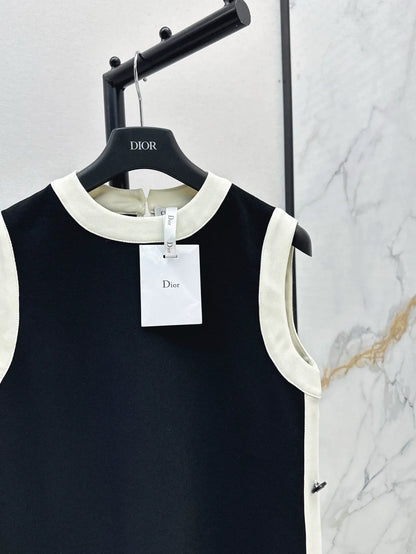 D 25 Spring/Summer New Classic Round Neck Sleeveless Dresses