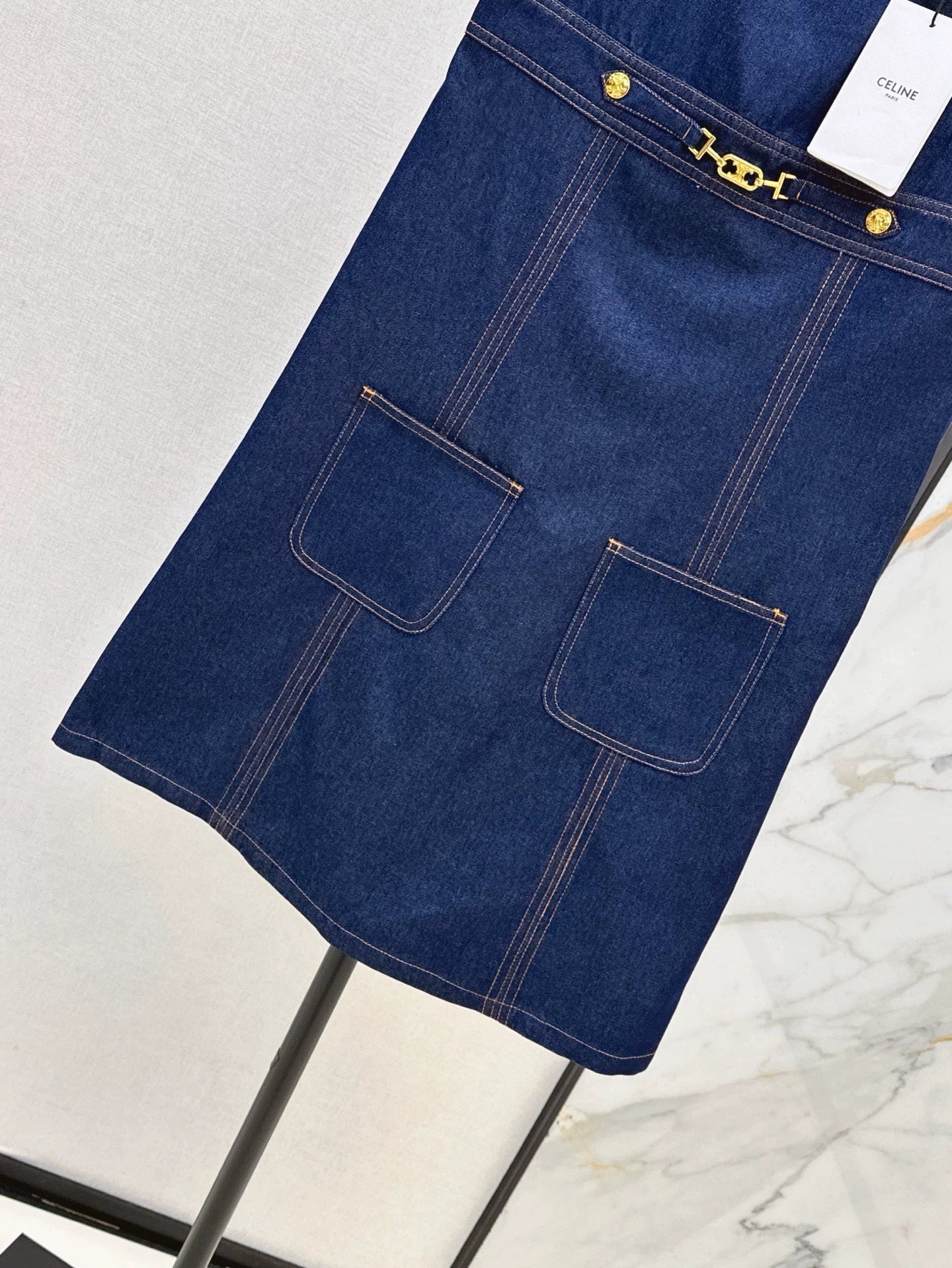 25 Spring/Summer New Denim Vest Dress
