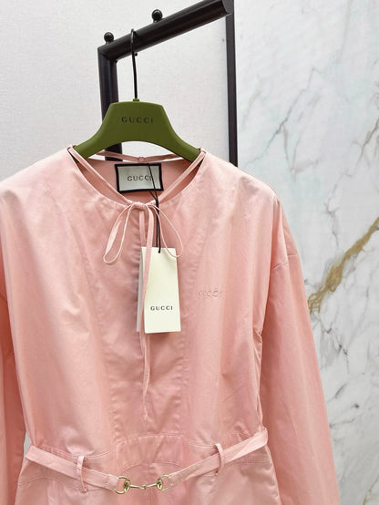 G Spring/Summer 25 New Peach Pink Shirt