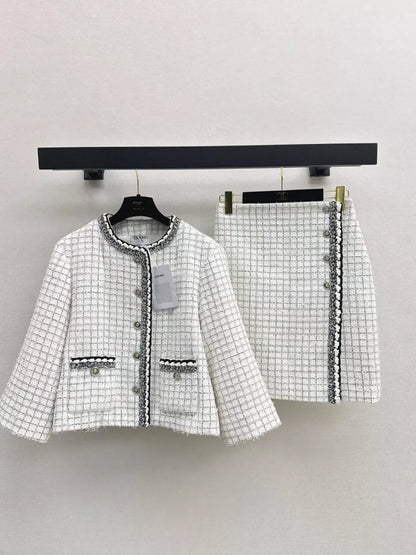 25 autumn and winter new lady braided suit