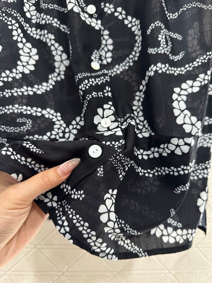 C 25 Printed Sleeveless Vest Shirt