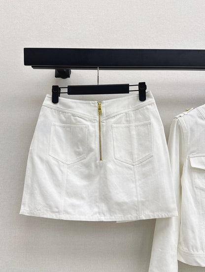 25 new denim white denim suits
