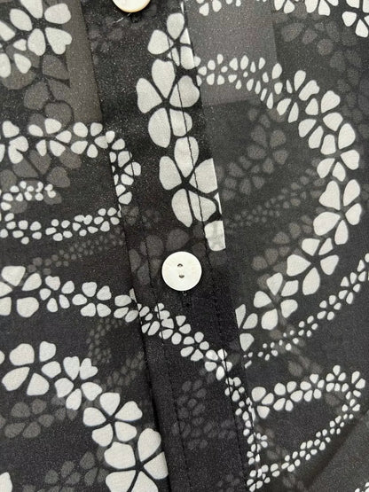 C 25 Printed Lapel Shirt