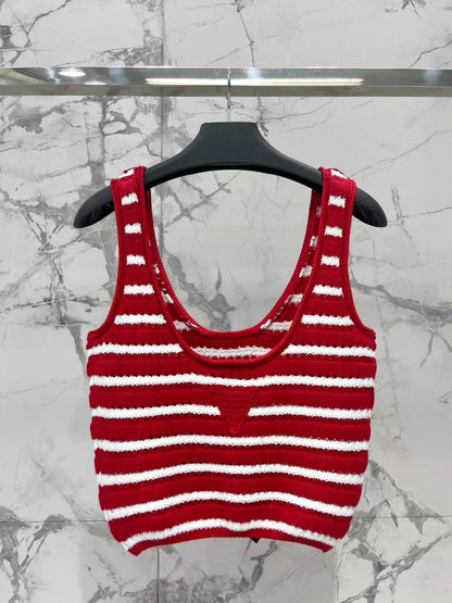 25 new cotton crochet mini skirt + vest top set