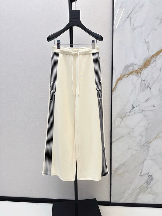 D  25 Spring/Summer latest stylish casual three-piece set Straight-legged pants