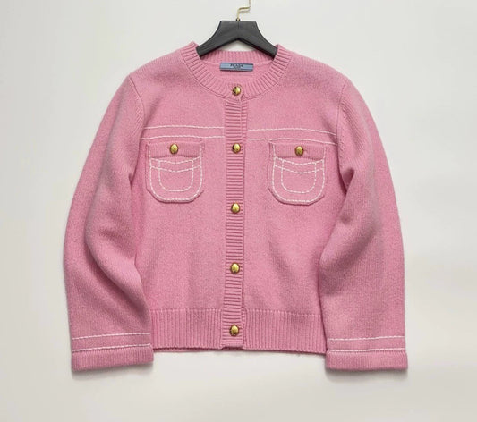 25 Summer New Style Exposed Pocket Knit Cardigan