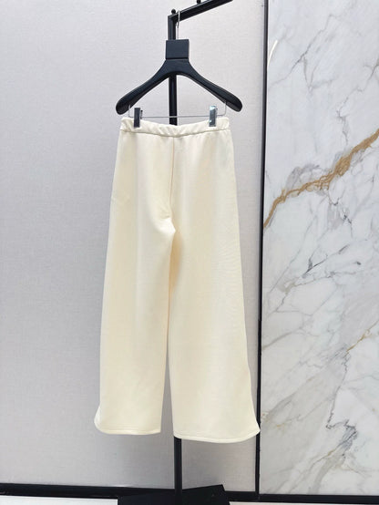 D  25 Spring/Summer latest stylish casual three-piece set Straight-legged pants