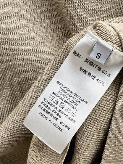 25 Spring/Summer New High-end Minimalist Knit Suit