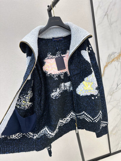 L 25 new cotton wool zipper jacket