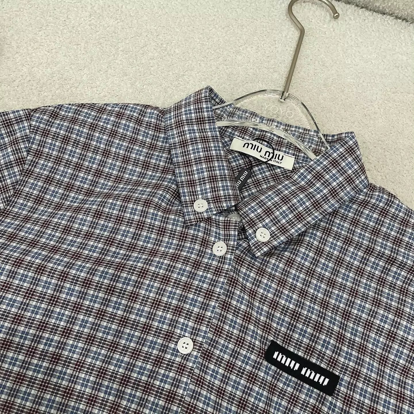 25 Summer new logo check preppy suit