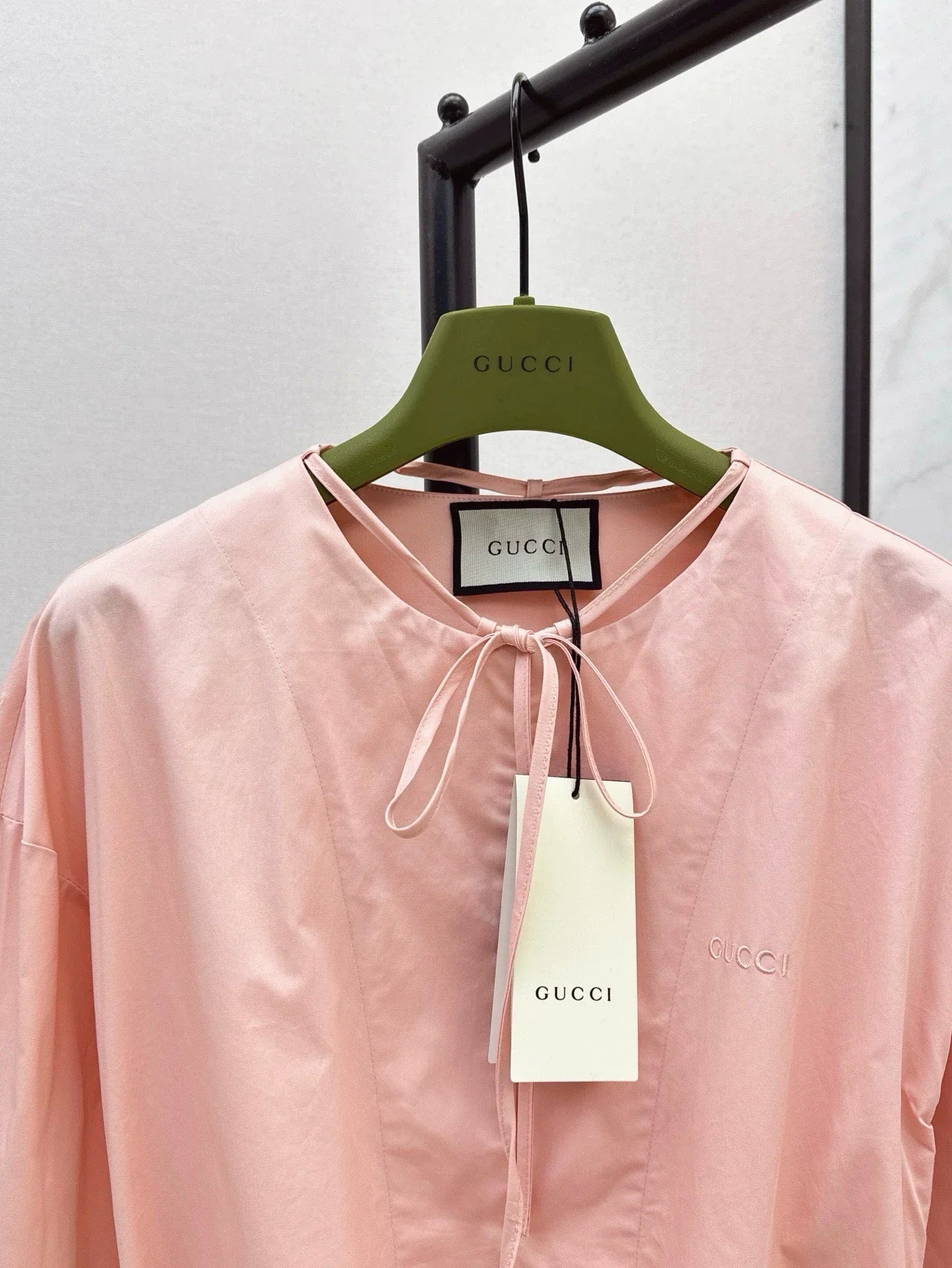 G Spring/Summer 25 New Peach Pink Shirt