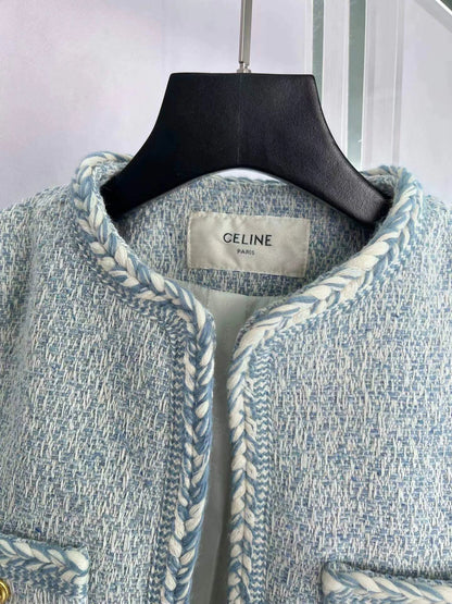25 Spring new temperament woven jacket