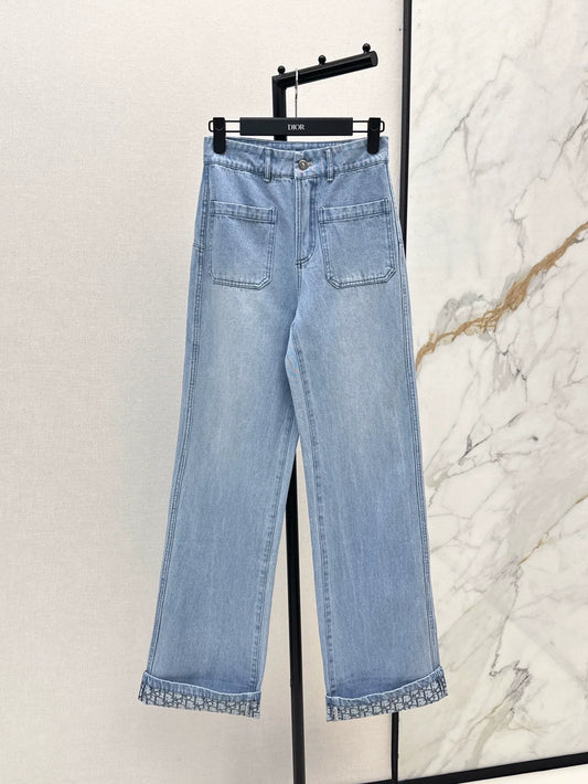 D 25 Spring/Summer New Denim Trousers