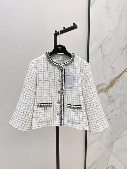 25 autumn and winter new lady braided suit