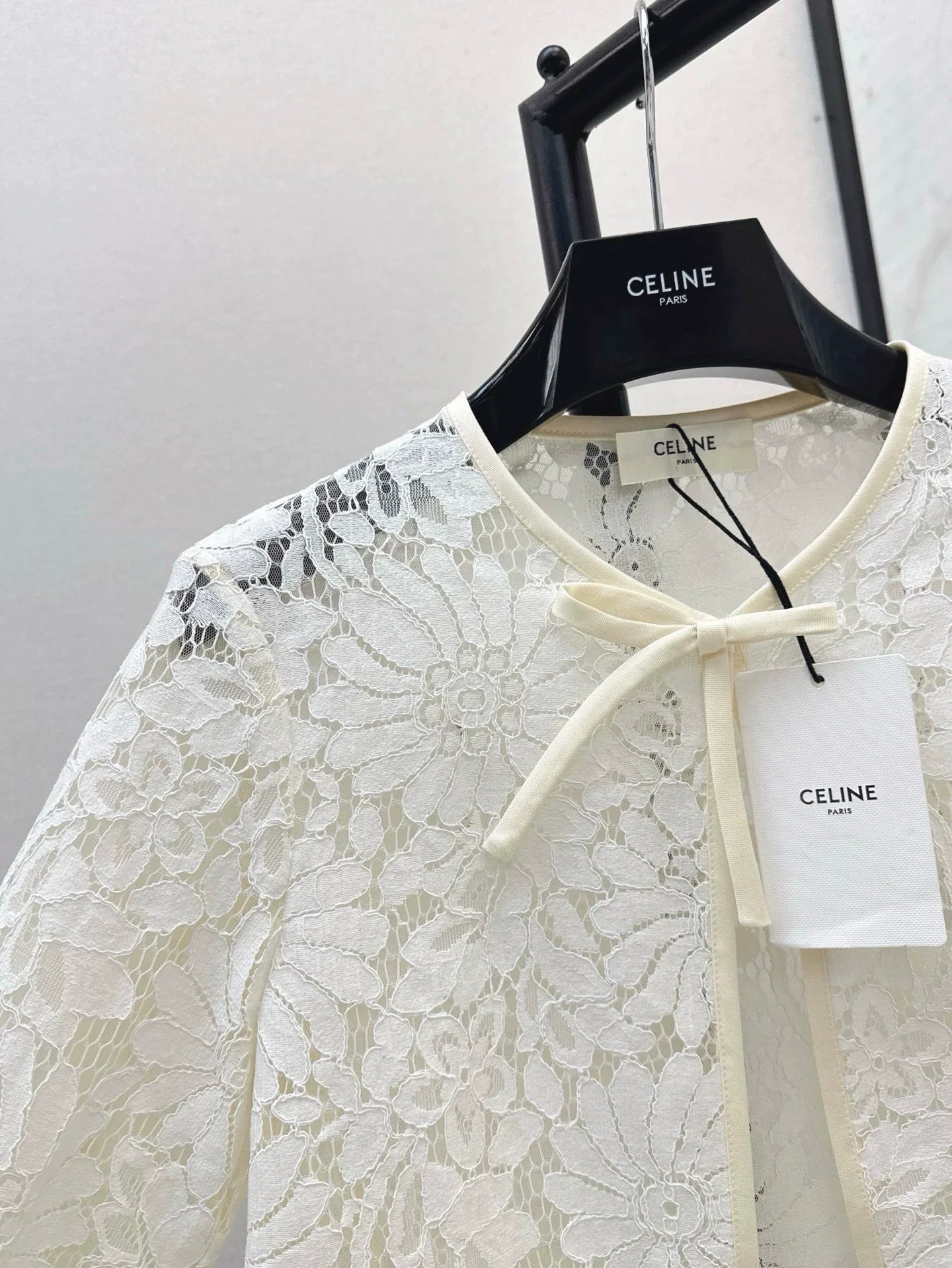 Ce 25 Spring Summer Latest Lace Embroidery Cardigan Small Jacket