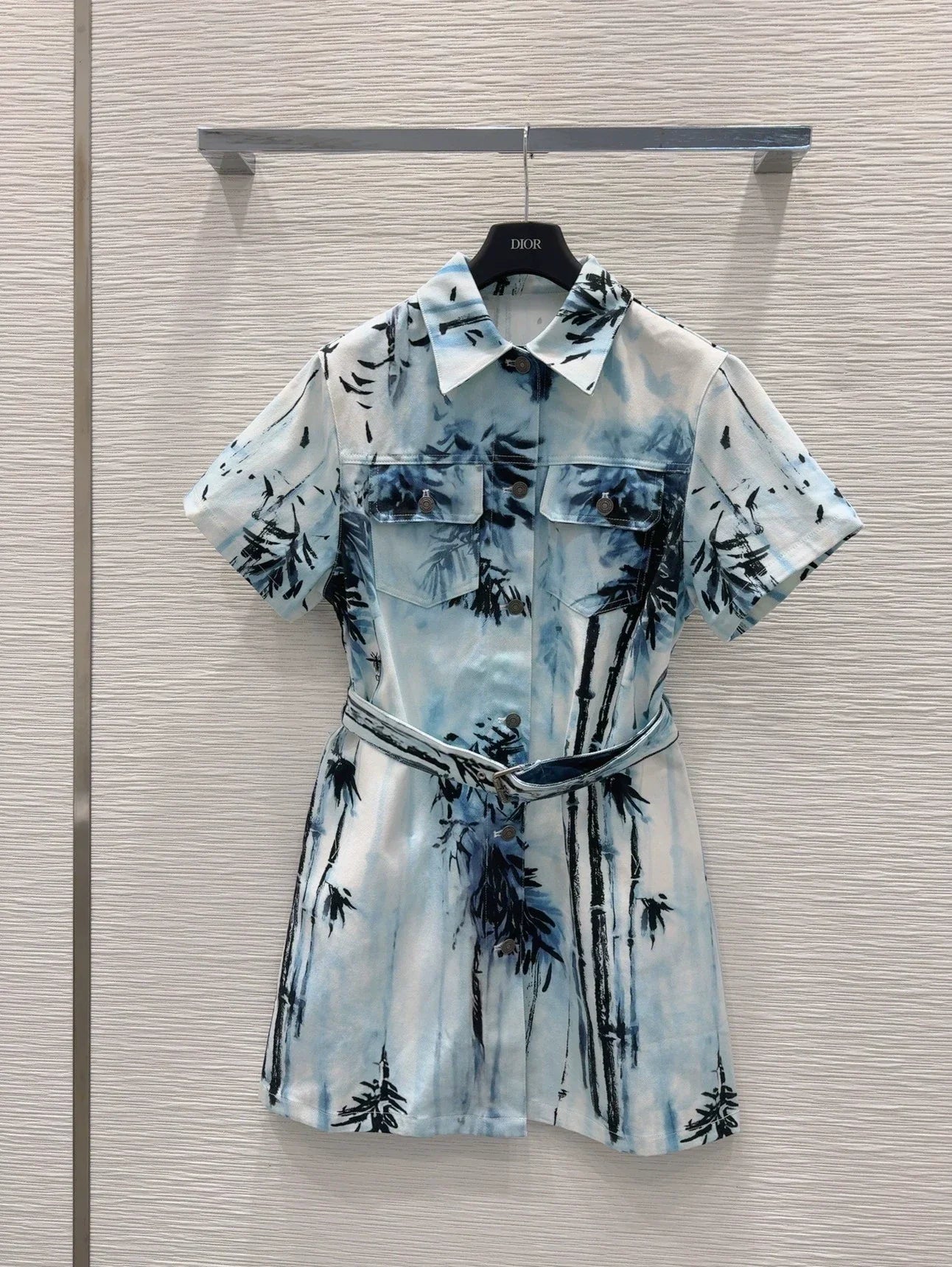 D 25 New Ink Painting Print Dresses