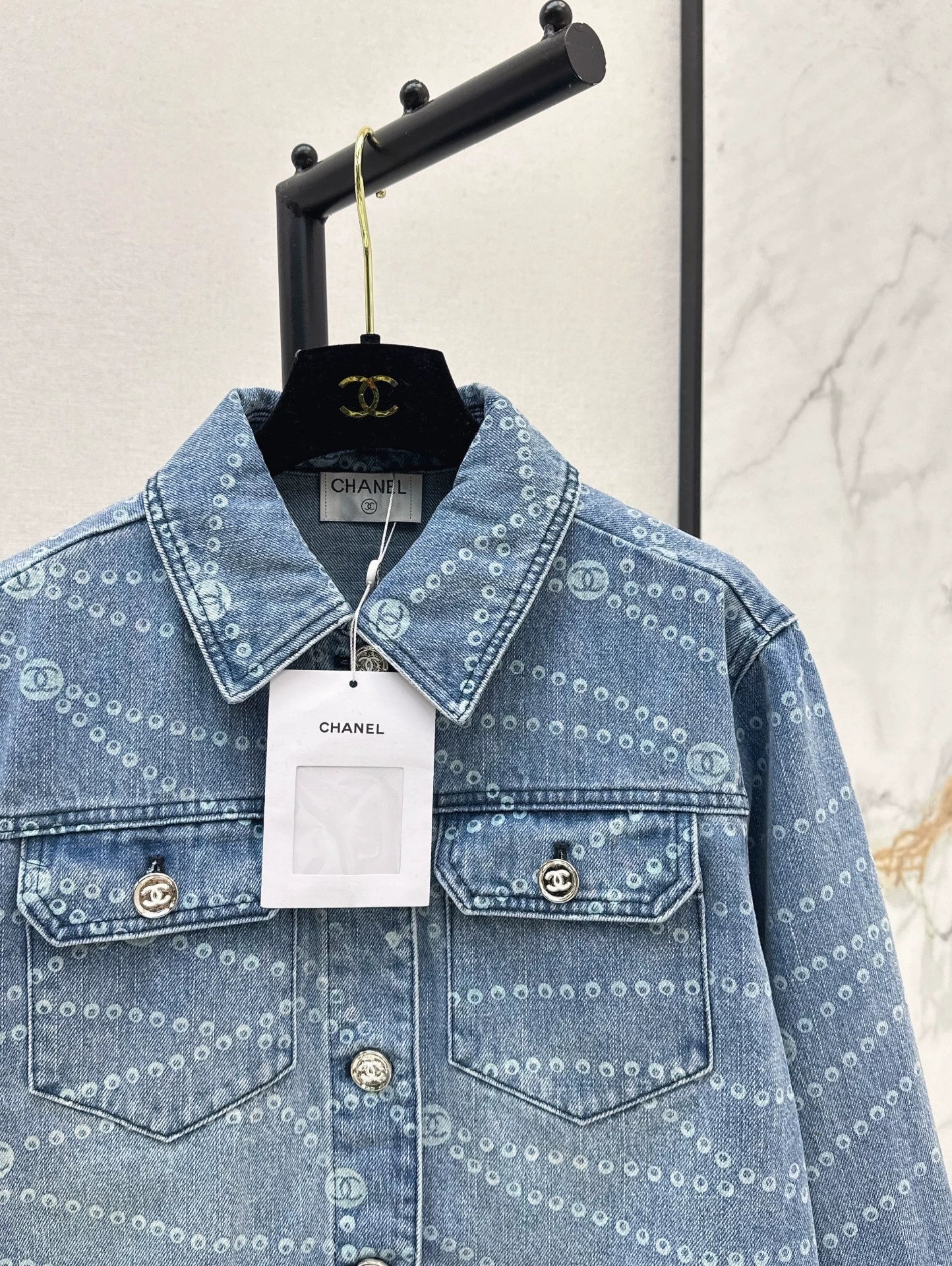 25 new printed denim jacket