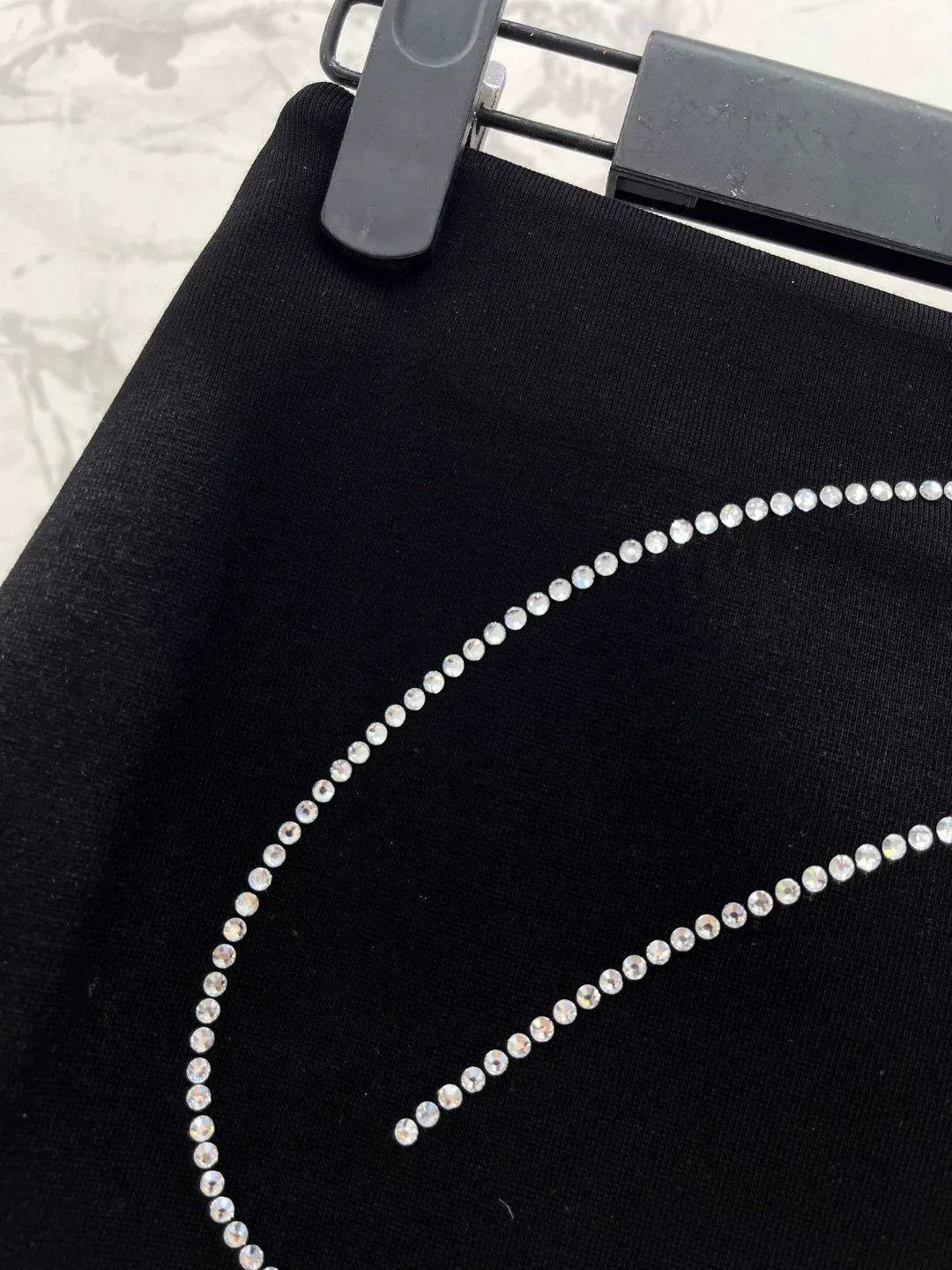 BA 25 new black hot diamond skirt