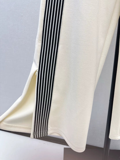 D  25 Spring/Summer latest stylish casual three-piece set Straight-legged pants