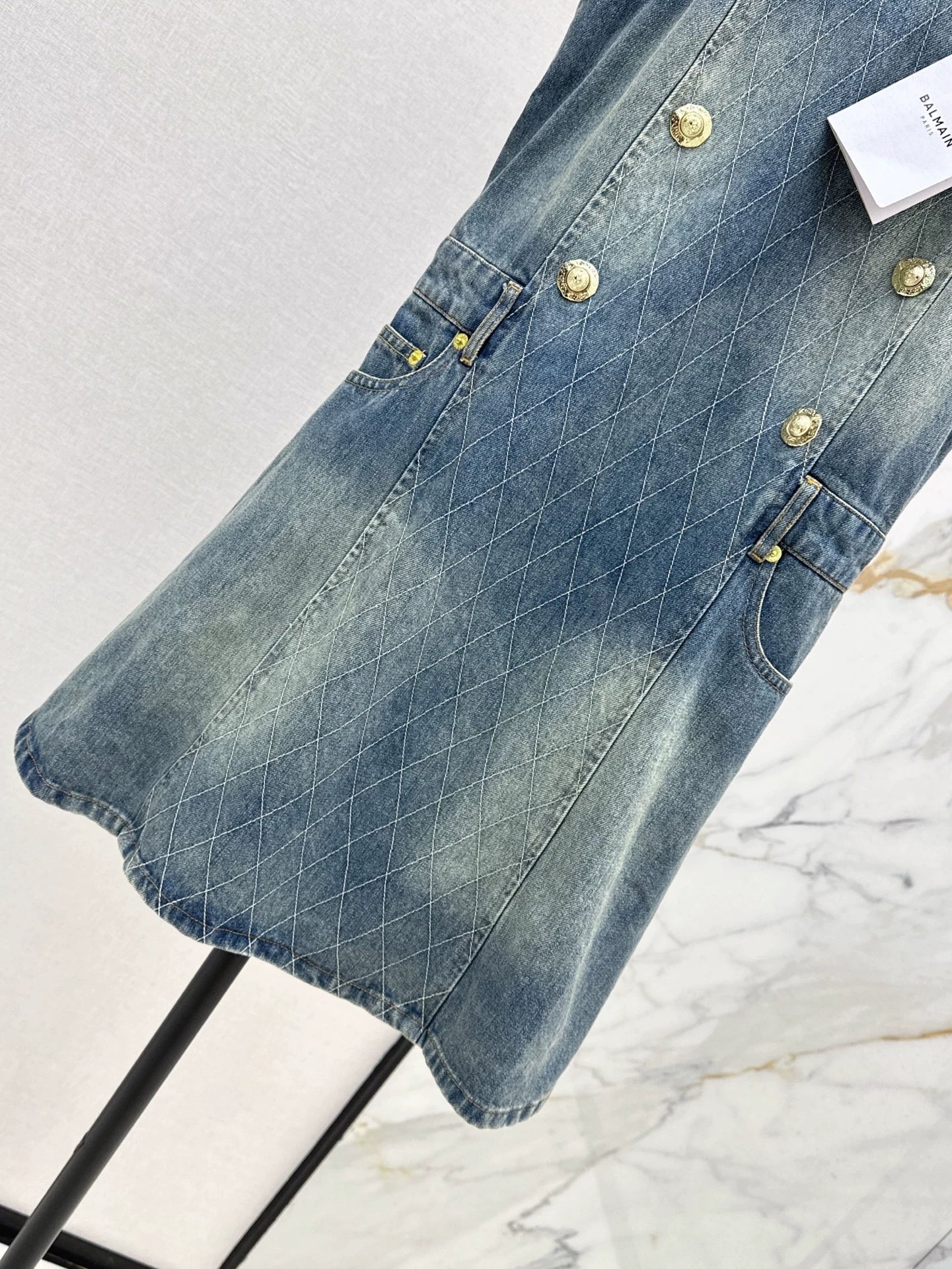 25 spring and summer new denim dress