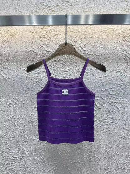 25ss New versatile basic knitted sling