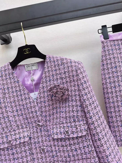 25 The latest early spring lady temperament suit