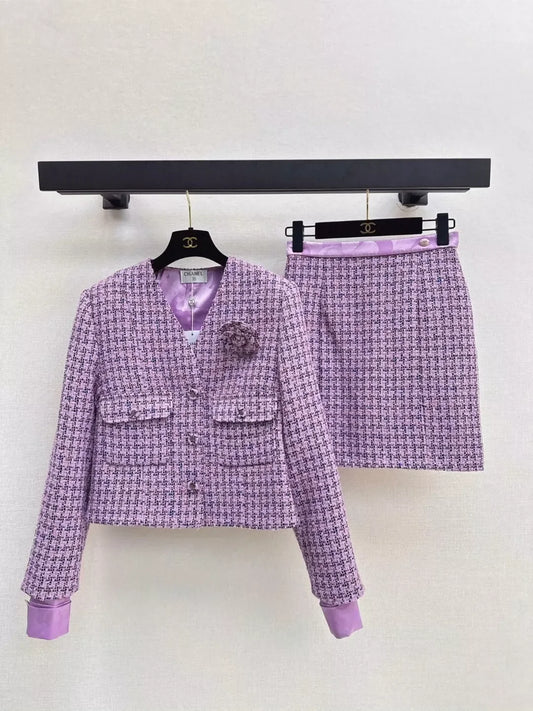 25 The latest early spring lady temperament suit