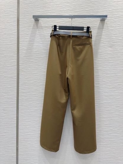 CE 25 New Embroidered Belt Pants