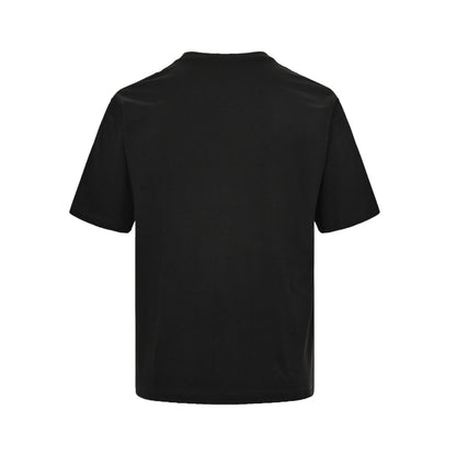Smiley letter print short sleeves