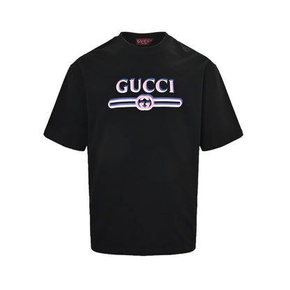 Ghost belt logo print short sleeves