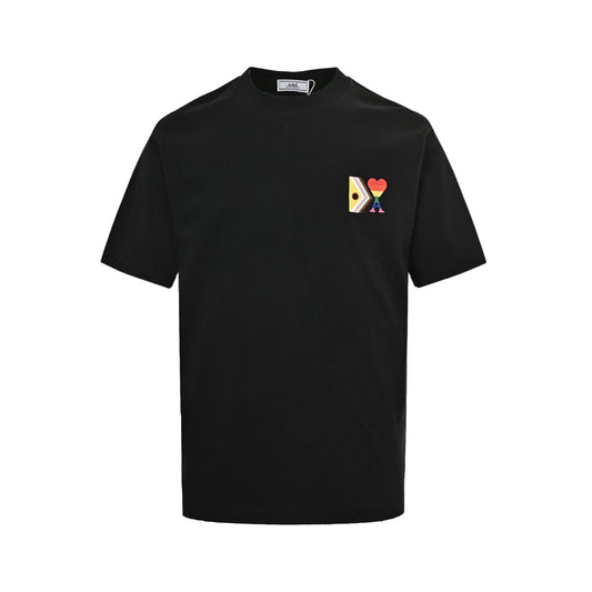 25ss Rainbow Series Embroidered Short Sleeve