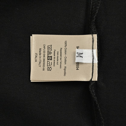 25SS Stitch-rendered lettering logo short sleeves