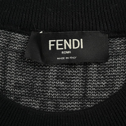 25ss FF jacquard full print knitted short sleeves