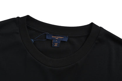 25ss neon logo printed short sleeved shirt