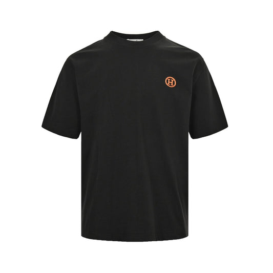 Small embroidered short sleeved shirt