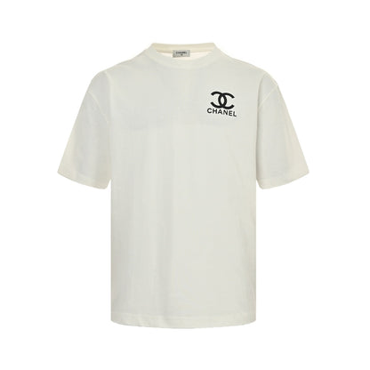 Colorful letter short sleeves
