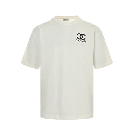 Colorful letter short sleeves