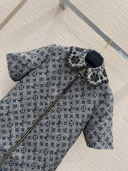25 New Dress Blue Cotton