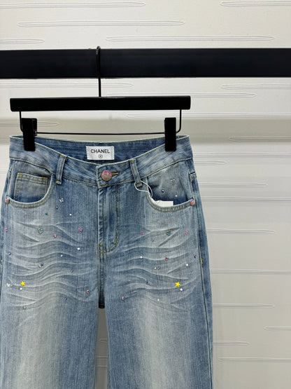 25 Early Autumn Heavy Color Hot Diamond Straight Jeans!