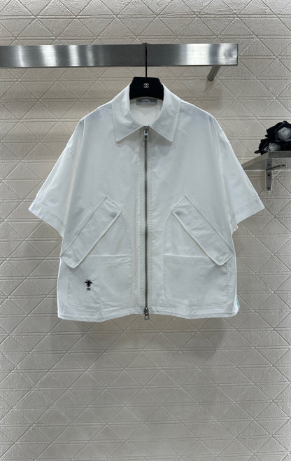 D 25 Mid-length Sleeved Jacket, Skirt, and Pants Set