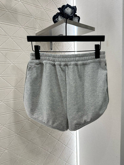 25 Hooded Drawstring Jacket and Shorts Set