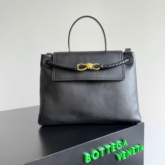 Ciao Ciao Medium Bag 34cm In Black Leather 242931