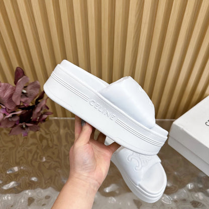 25 Sline Sandal White Sheepskin 285911