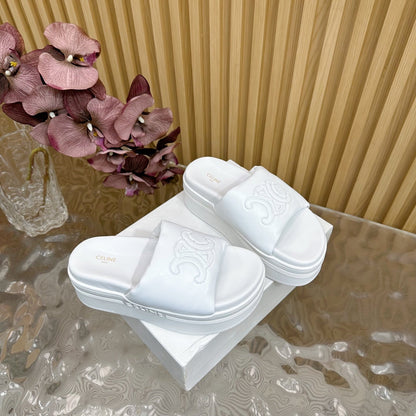 25 Sline Sandal White Sheepskin 285911
