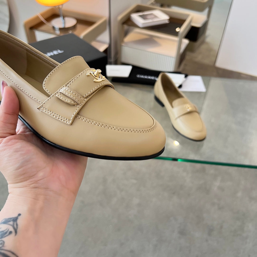 25 Loafer Beige Sheepskin 338666