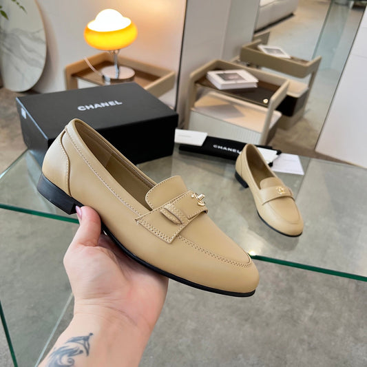 25 Loafer Beige Sheepskin 338666