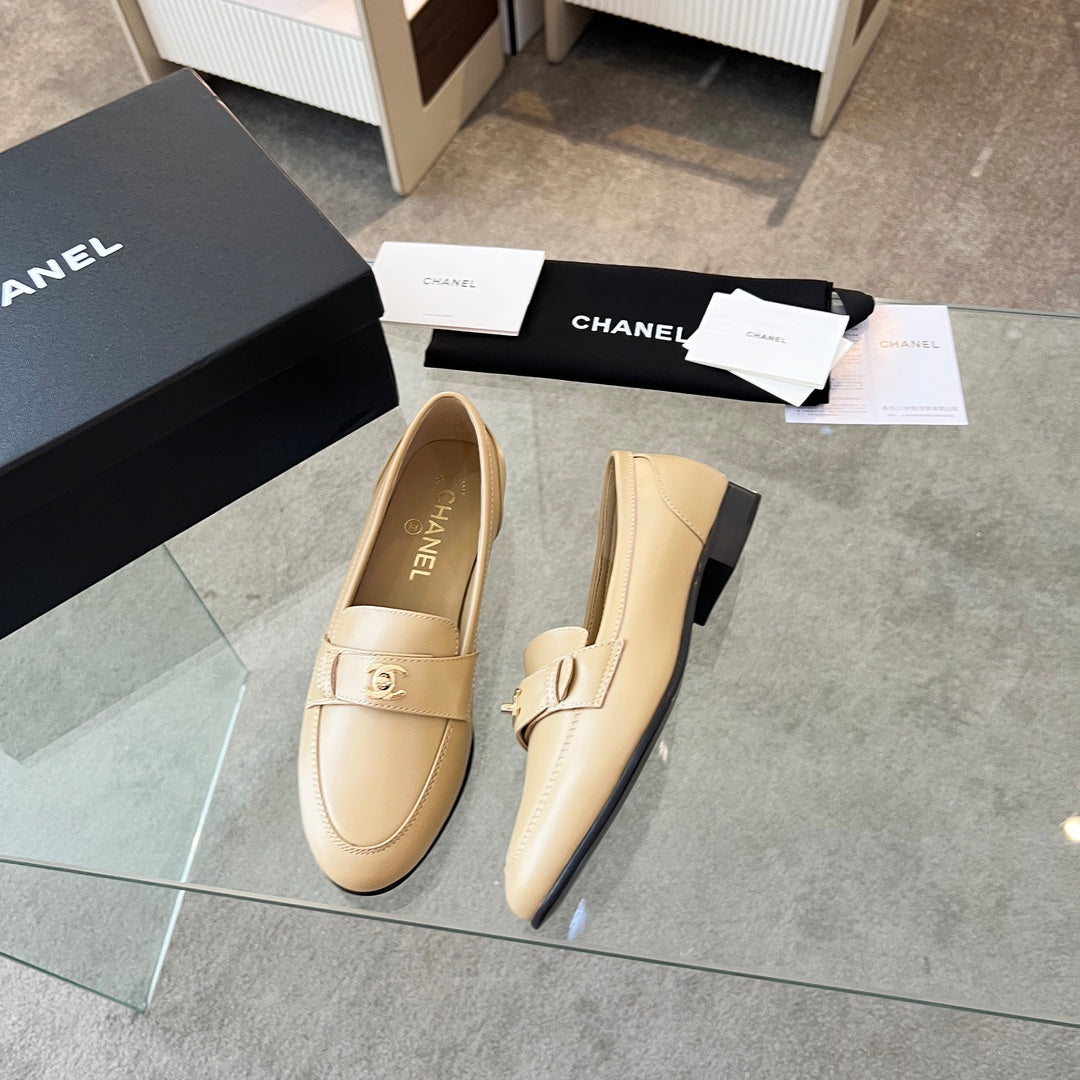 25 Loafer Beige Sheepskin 338666